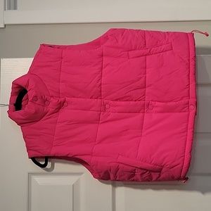 Lumiere Hot Pink Puffer Vest